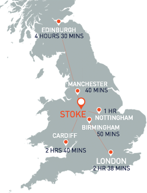 A map showing the Smart ticket zone under the Affordable Fares scheme